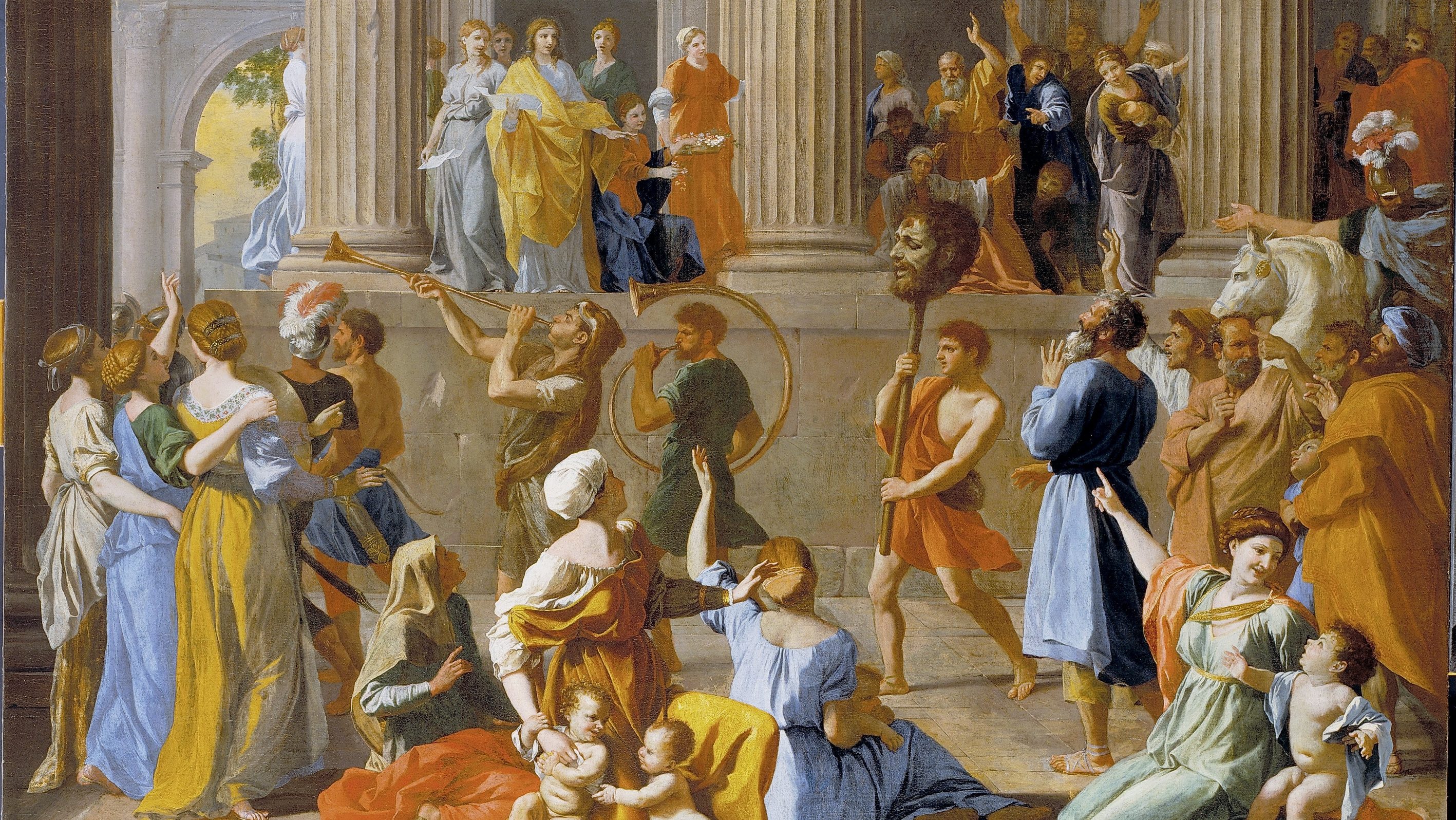 The Triumph Of David
Nicolas Poussin (French, 1594-1665)