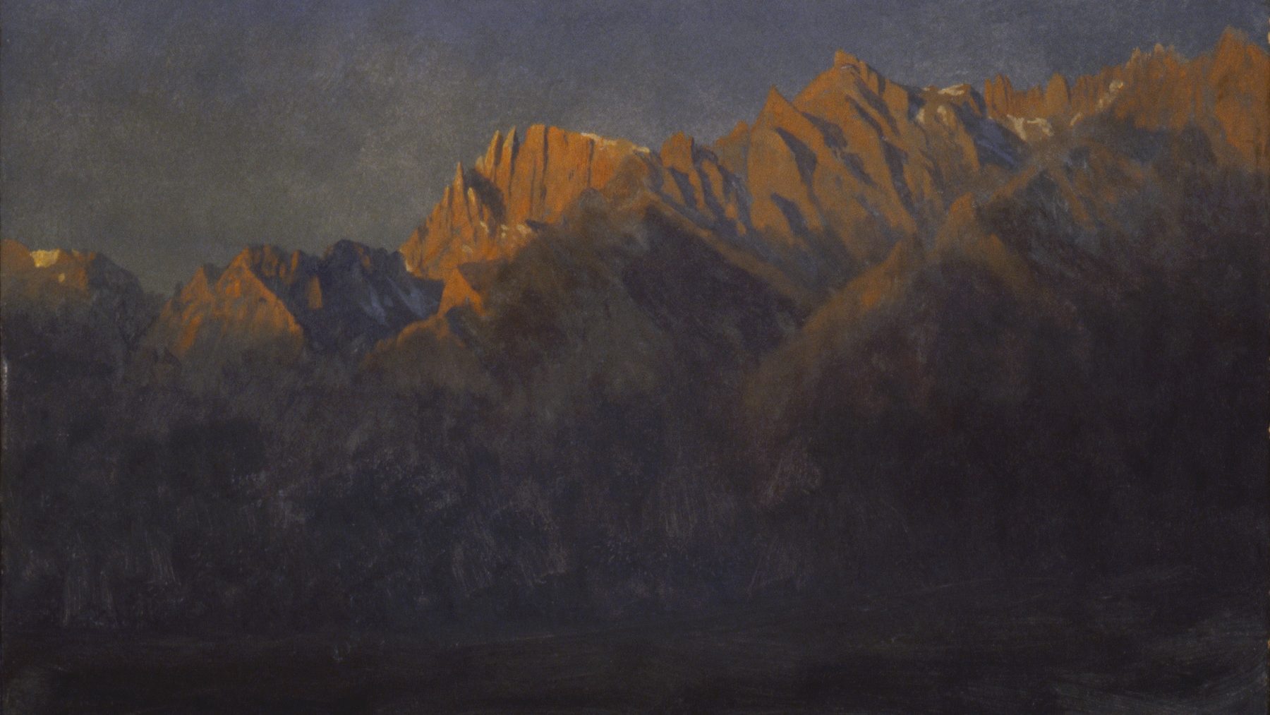 Sunrise in the Sierras (ca. 1872)
Albert Bierstadt (American, 1830-1902)